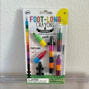 NPW Foot-Long Stackable Crayons